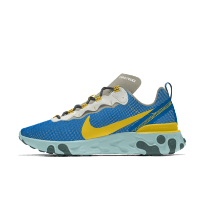 NIKE公式】ナイキ リアクト エレメント 55 プレミアム By You カスタム NIKE公式】ナイキ リアクト エレメント 55 プレミアム By You カスタム